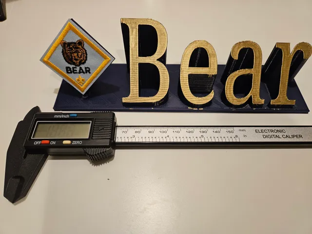 Cub Scout Rank Name Plates