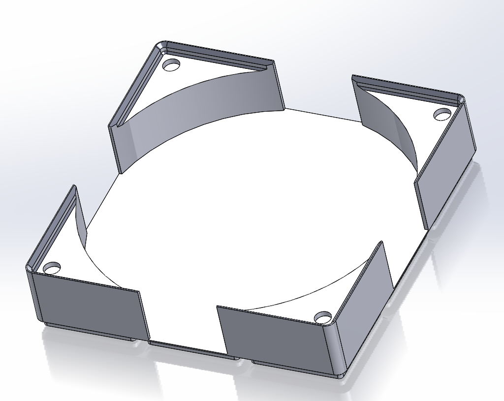 5" Orbital Sanding Disc Storage - Gridfinity