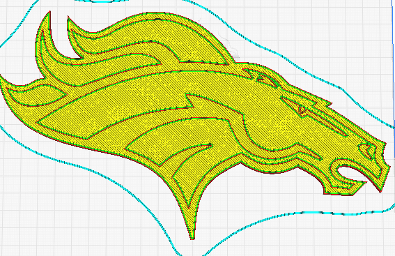 Denver Broncos Logo By Gjoopa | Download Free STL Model | Printables.com