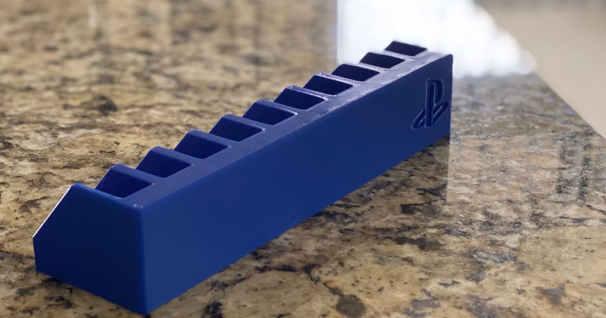 PS5 Game Disc Holder by Shaunmull Download free STL model