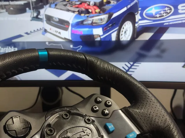 Logitech G29-G920-G27 Centerplates V2 Subaru
