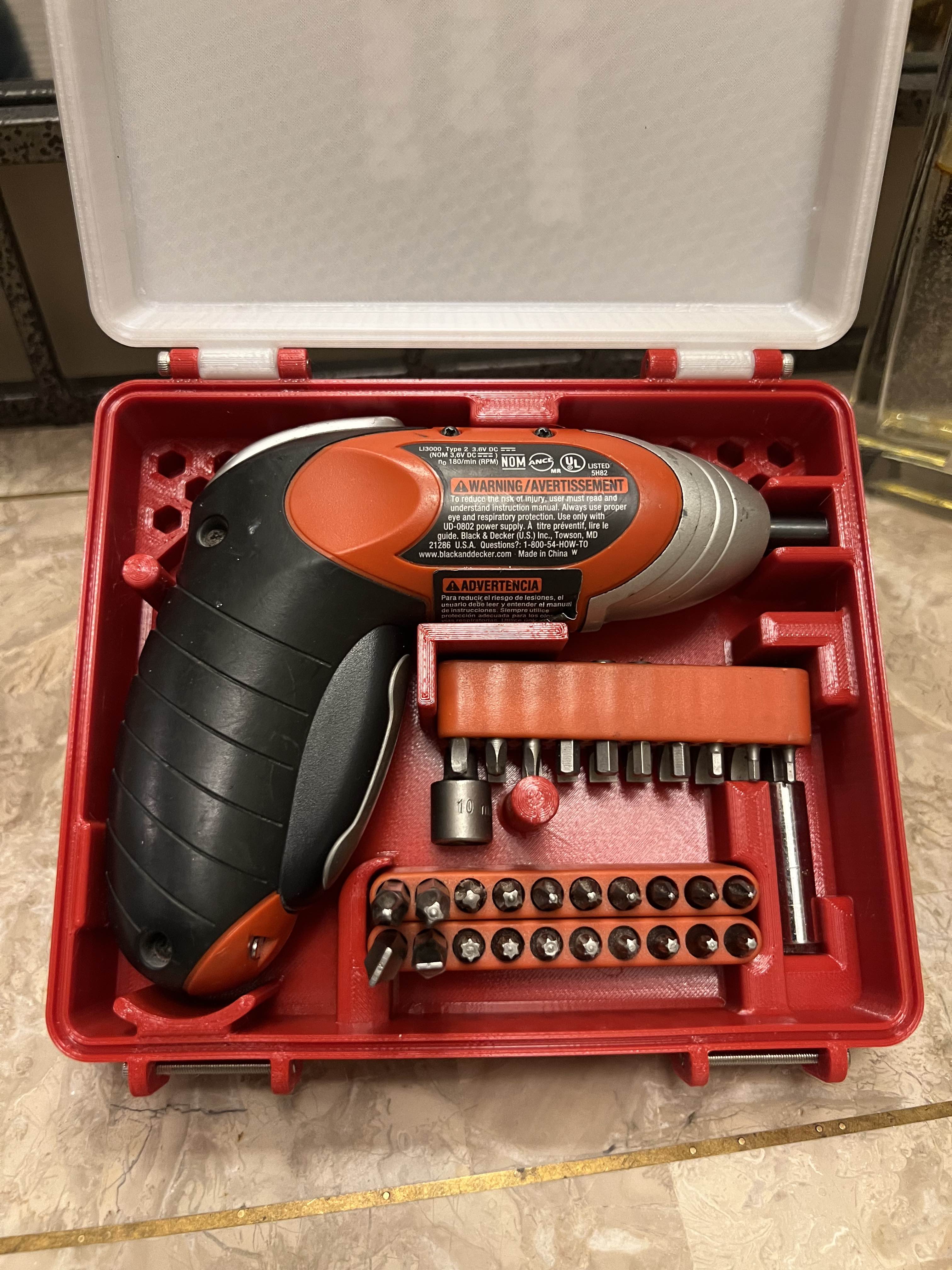 Black Decker Cordless Screwdriver Box by Mike B Download free