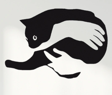 Cat in Arms WallArt