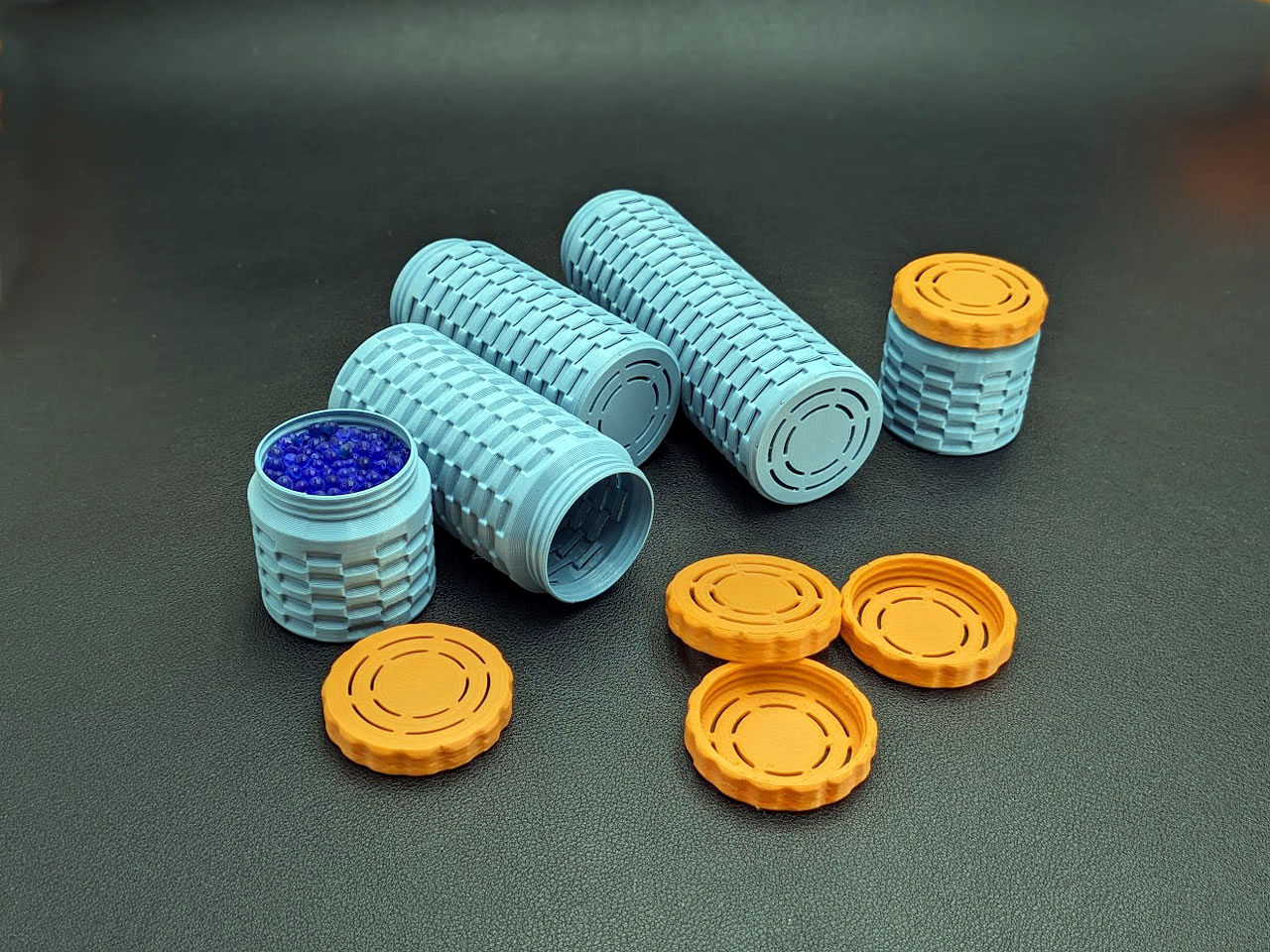 Silica Gel Container 40mm Diameter Vase Mode
