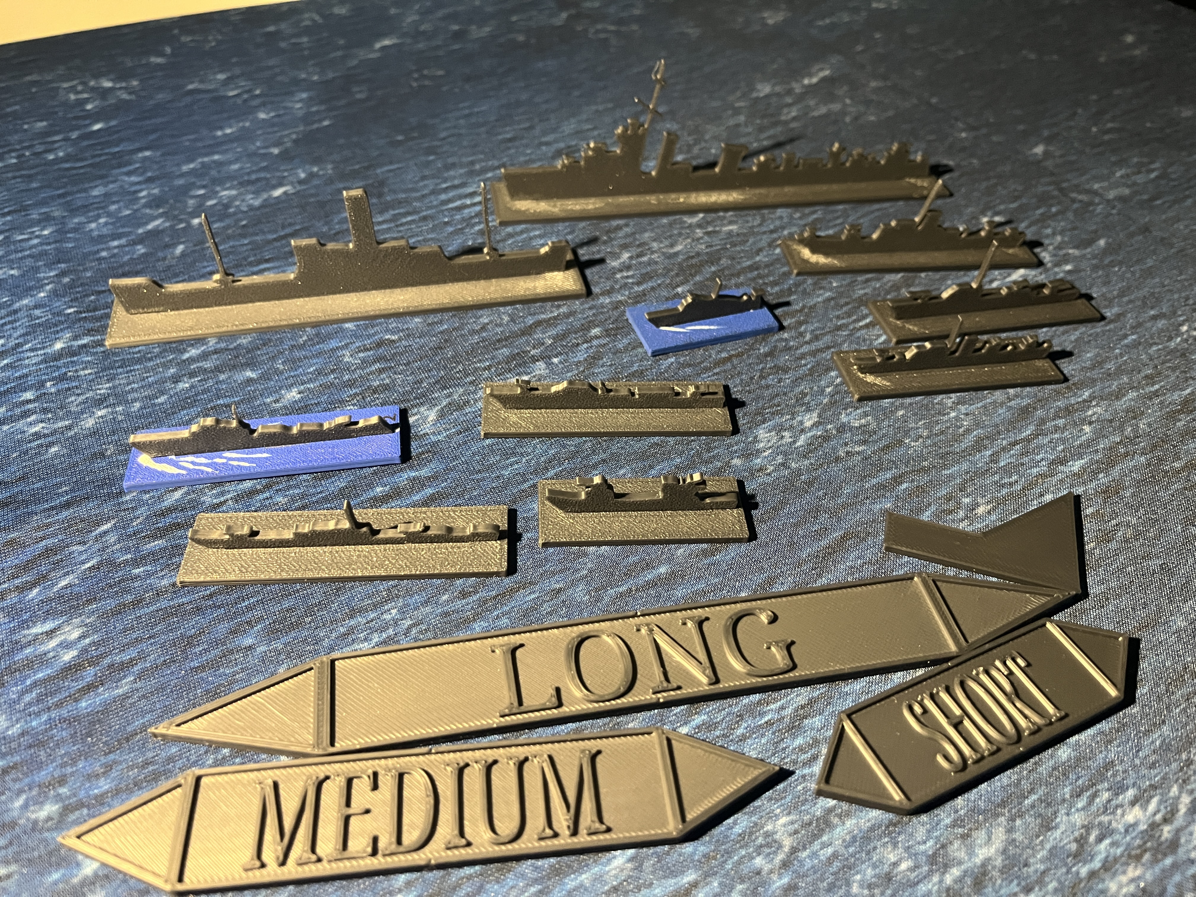 Torpedoes and Tides Standees and tools 3D model