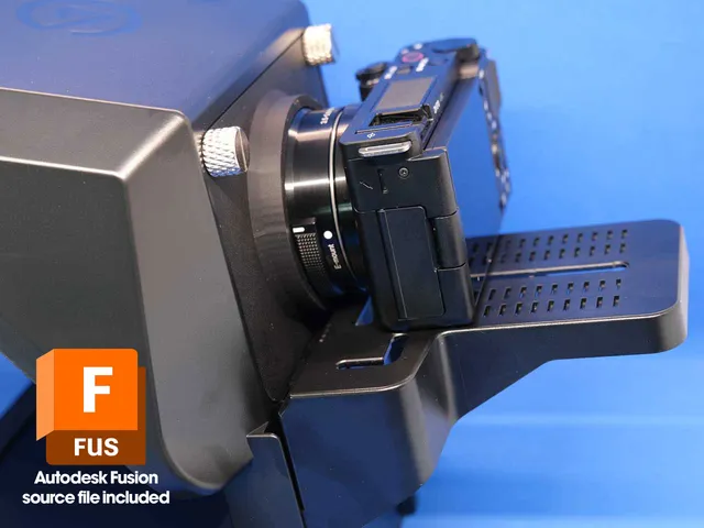Backplate for Elgato Prompter – Sony ZV-E10 (Kit Lens)