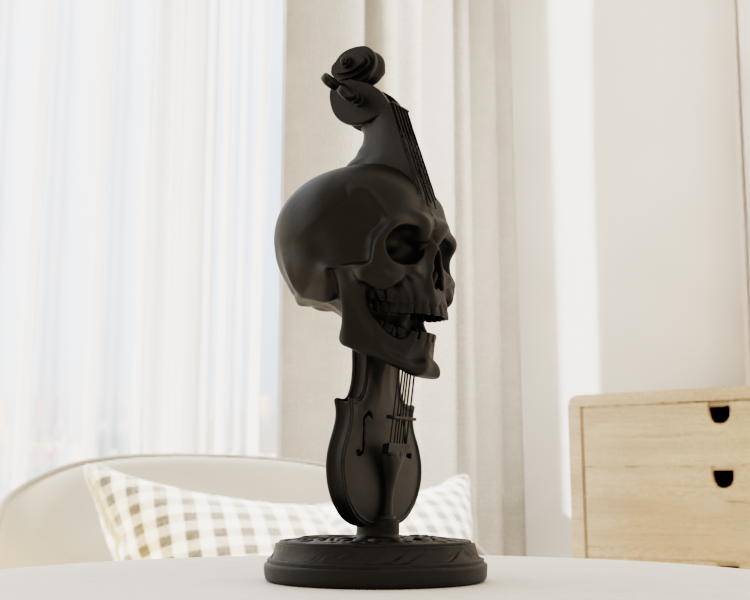 Violin Skull — miniatura 3