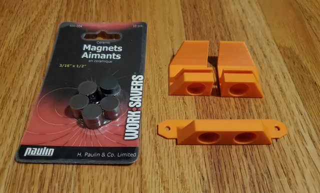 3/16" x 1/2" magnets for enclosure knobs