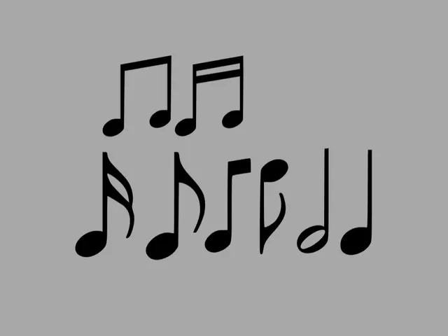 Music note set