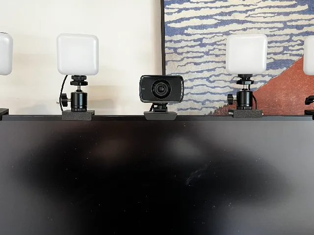 Monitor mount for mic, lights or cameras (1/4" UNC)