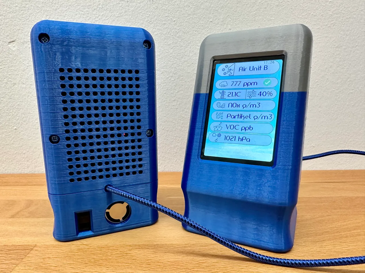 WT32-SC01 + SEN5X + SenseAir S8 Housing by localhorst