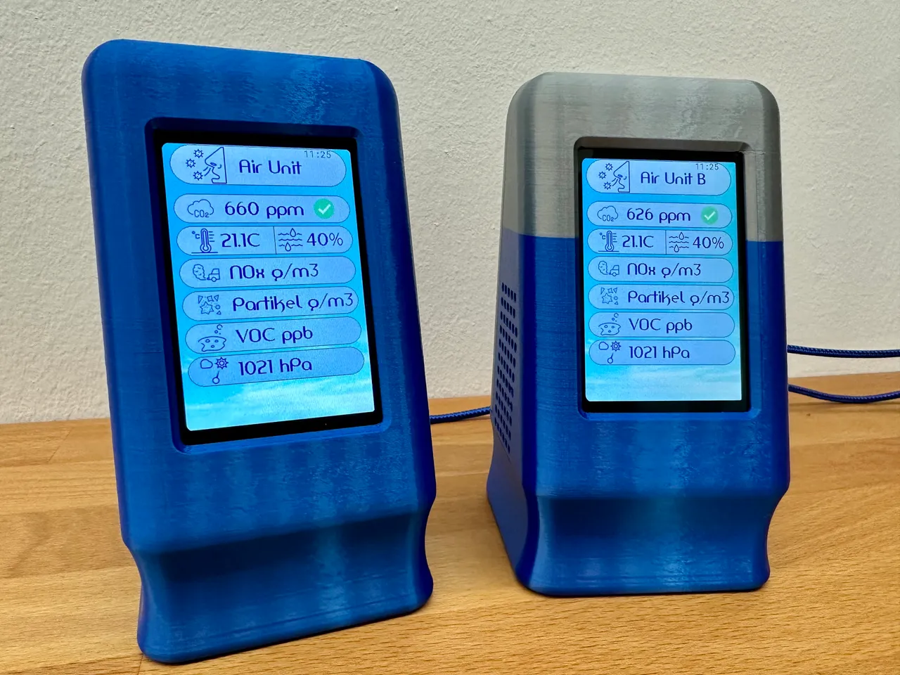 WT32-SC01 + SEN5X + SenseAir S8 Housing by localhorst