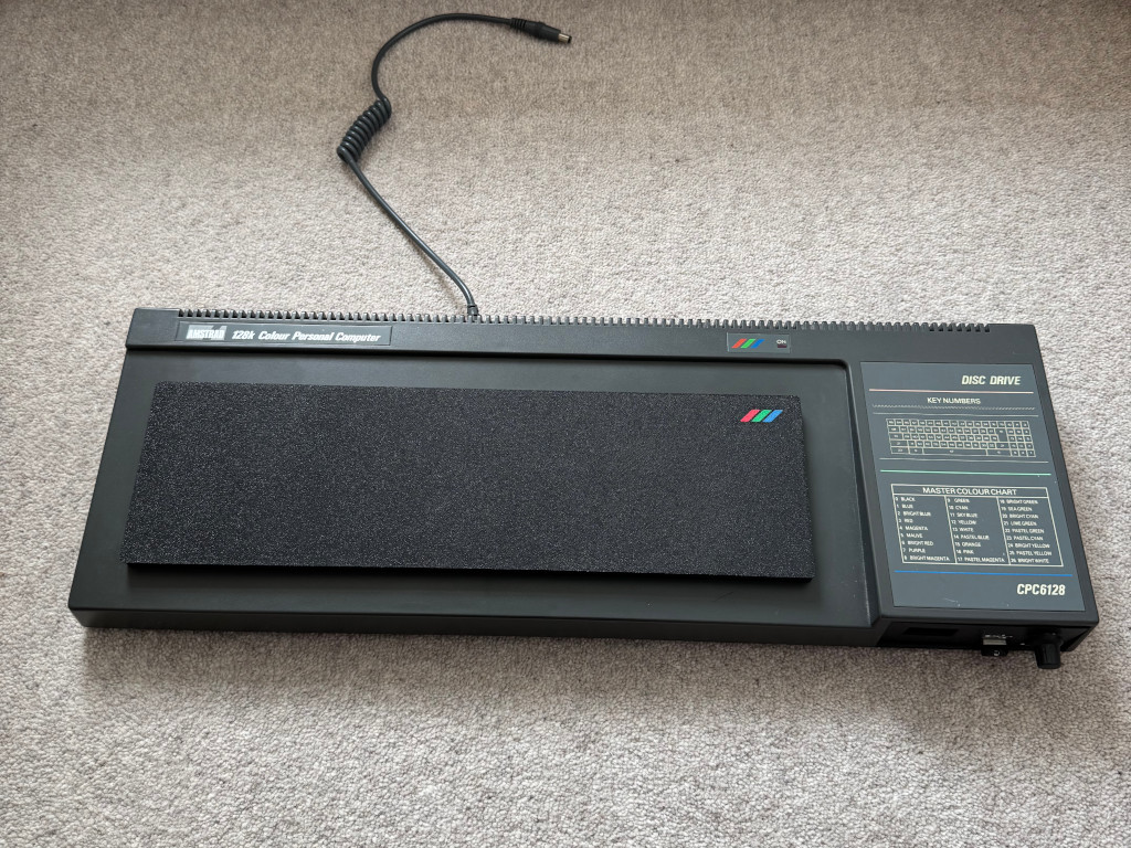 Amstrad CPC 6128 Keyboard Dust Cover