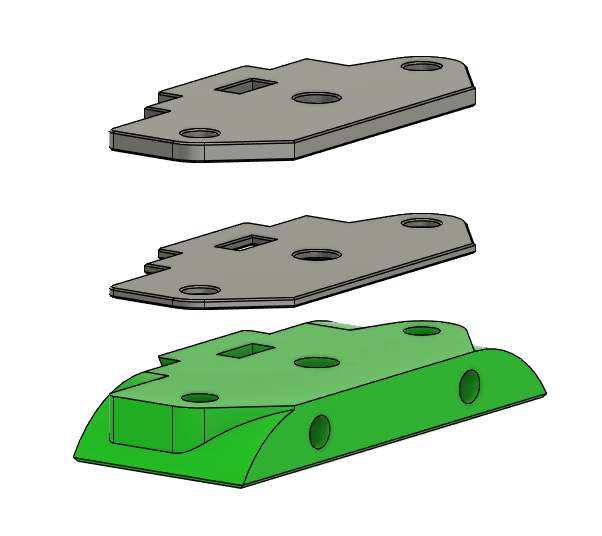 Orbiter2 shim spacers for dragonburner