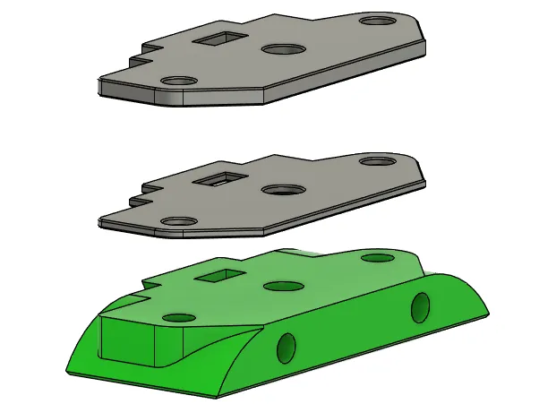 Orbiter2 shim spacers for dragonburner