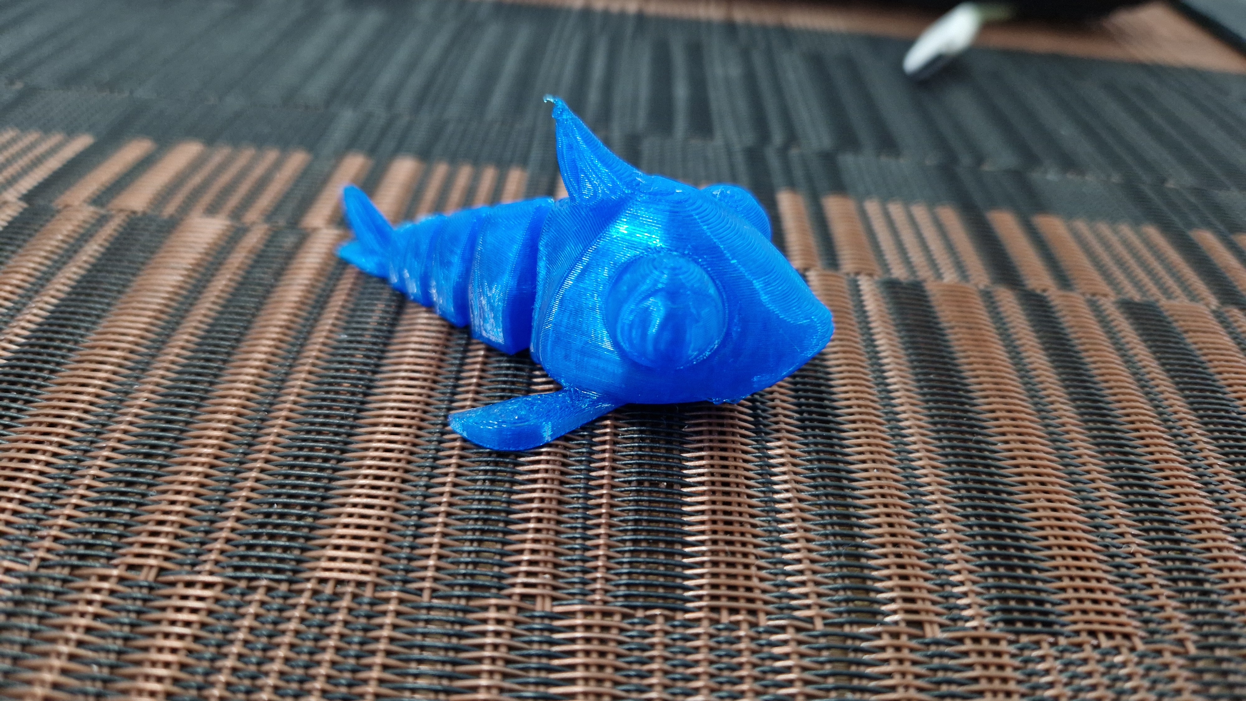 Articulated fish