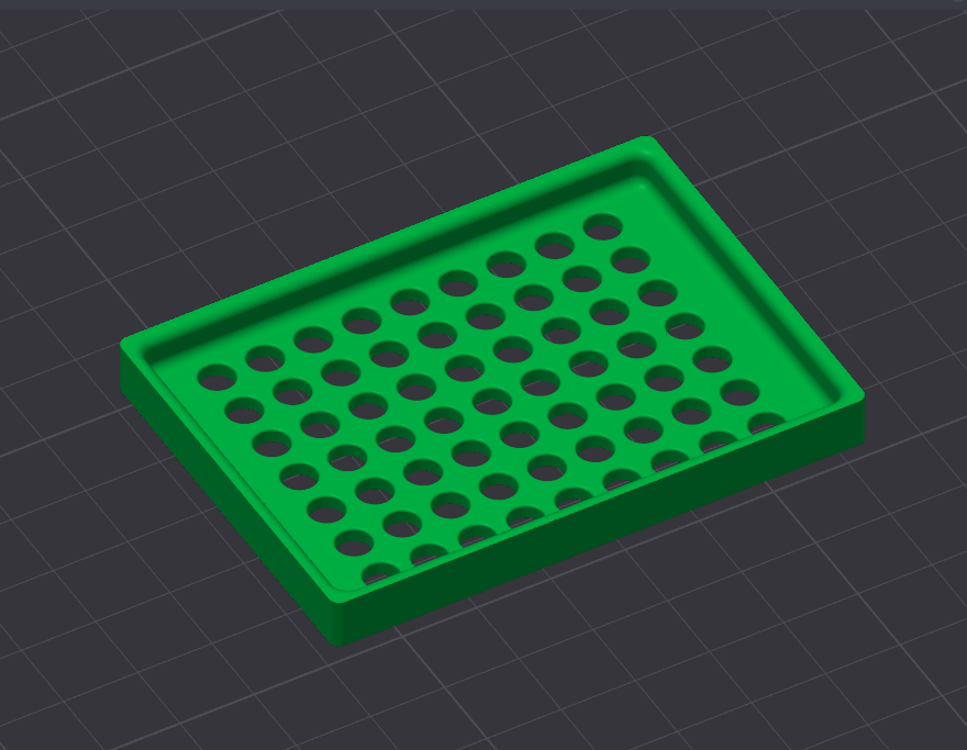 IKEA Dragan Toothbrush holder Grid by schmieeed Download free STL