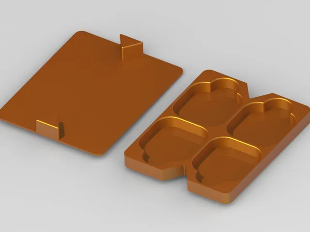 Box for GoPro Hero 9 ND filters (4 pcs)