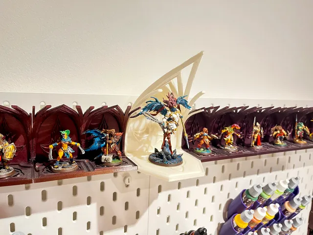 Miniatures Display for IKEA Skadis
