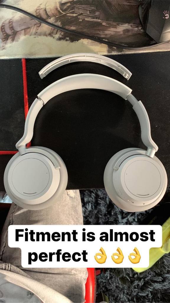 Surface Headphones Headband Replacement by Wojciech Kasperski Download free STL model