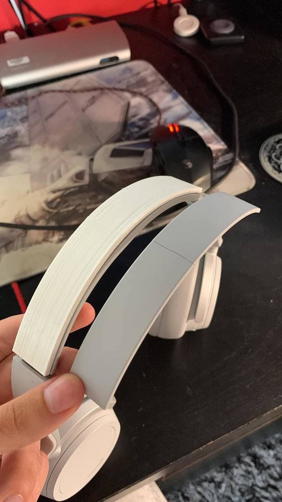Surface Headphones Headband Replacement by Wojciech Kasperski Download free STL model