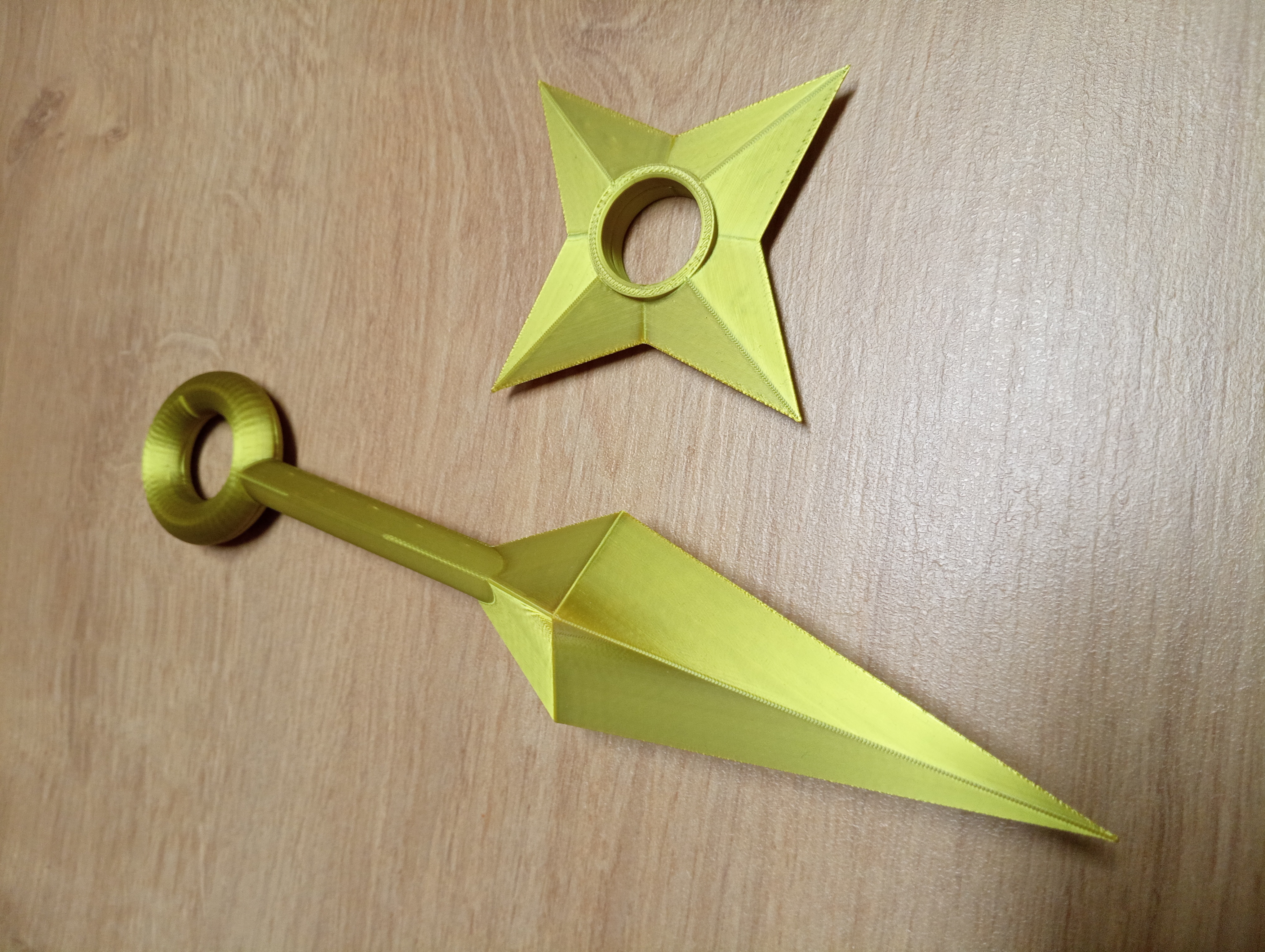 Miniatura 4 do modelo 3D Naruto Kunai