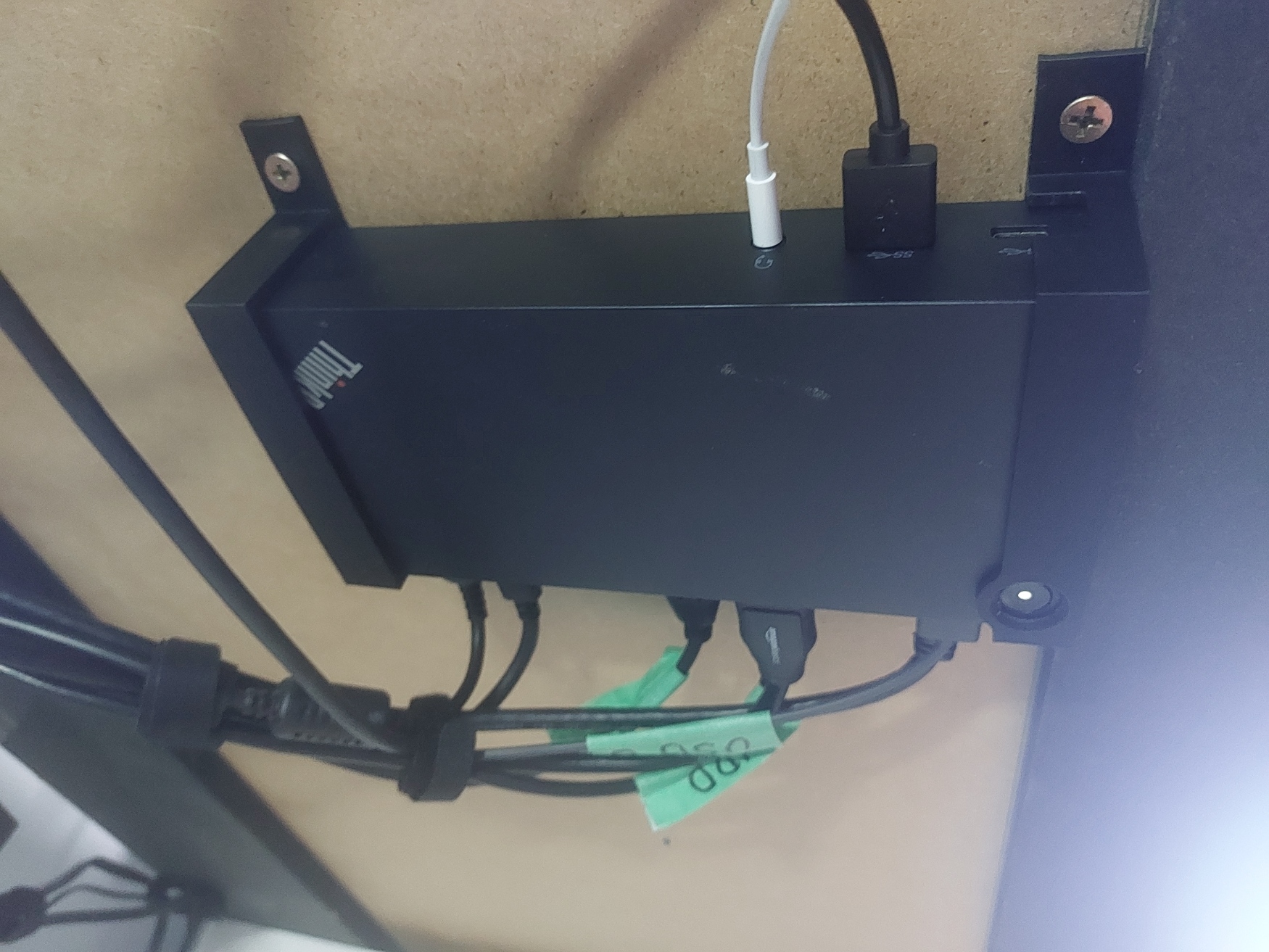 Lenovo ThinkPad Dock Gen 1 - Under Desk Mount
