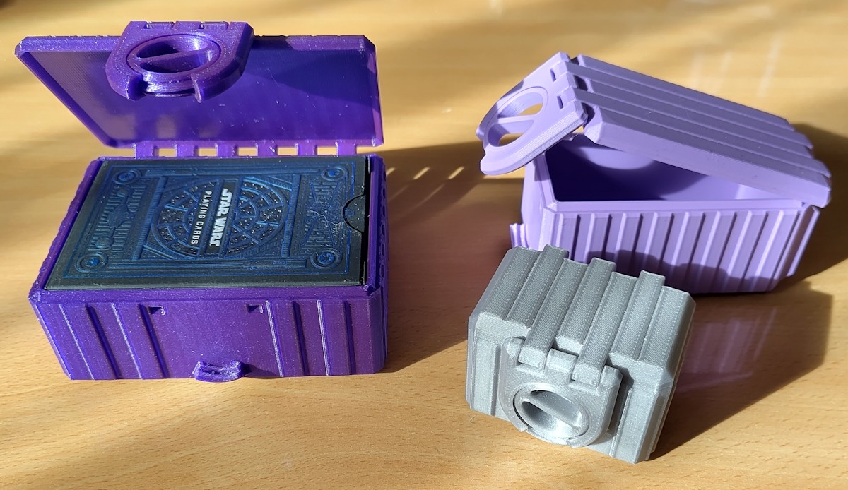 vault chest (print-in-place box, varoius sizes)