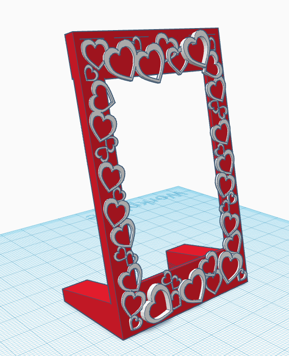 Instant photo frame