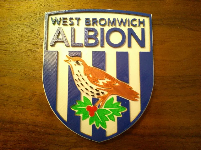West Bromwich Albion F.C. Logo Coaster or Plaque