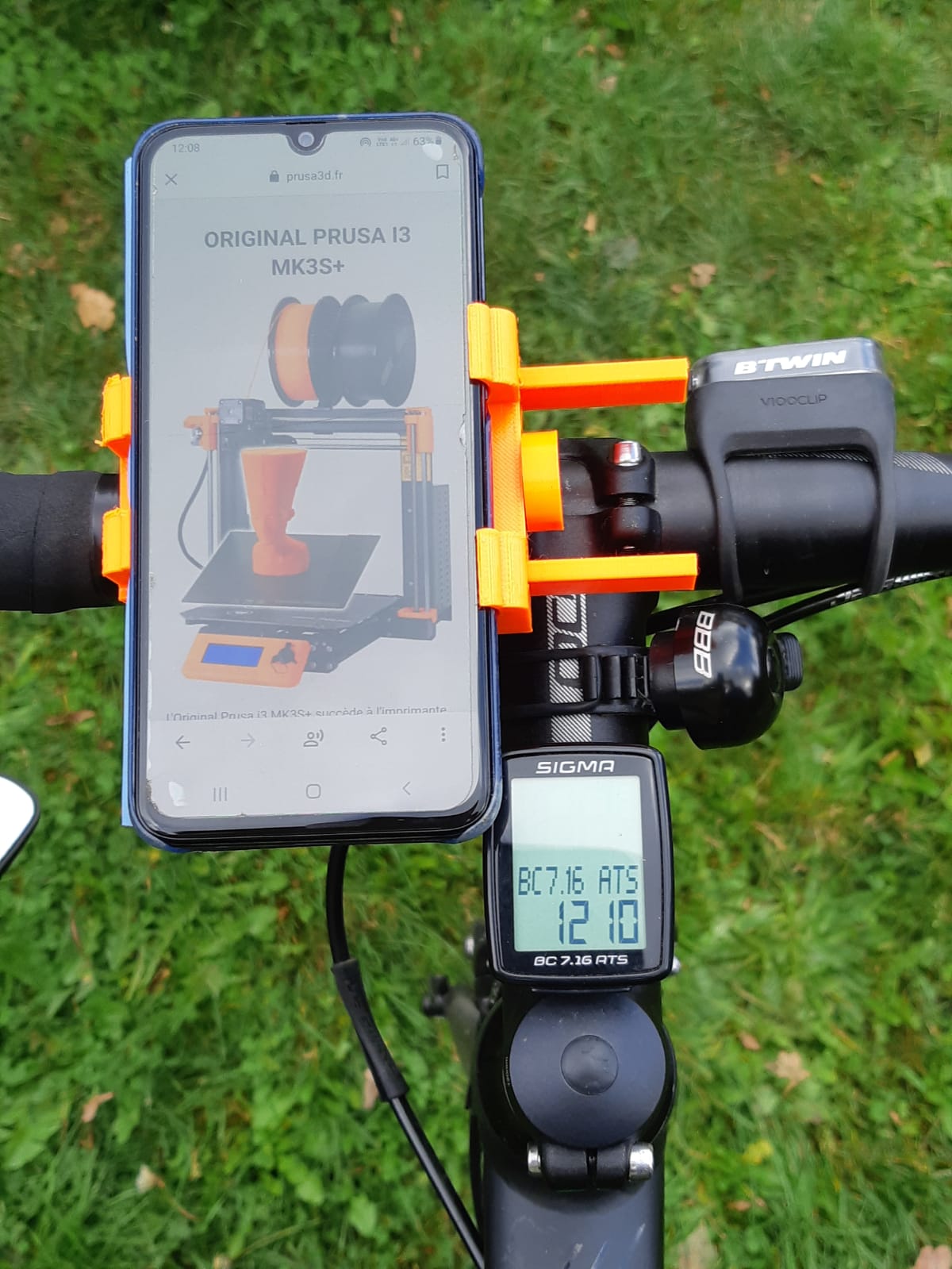 bicycle phone holder