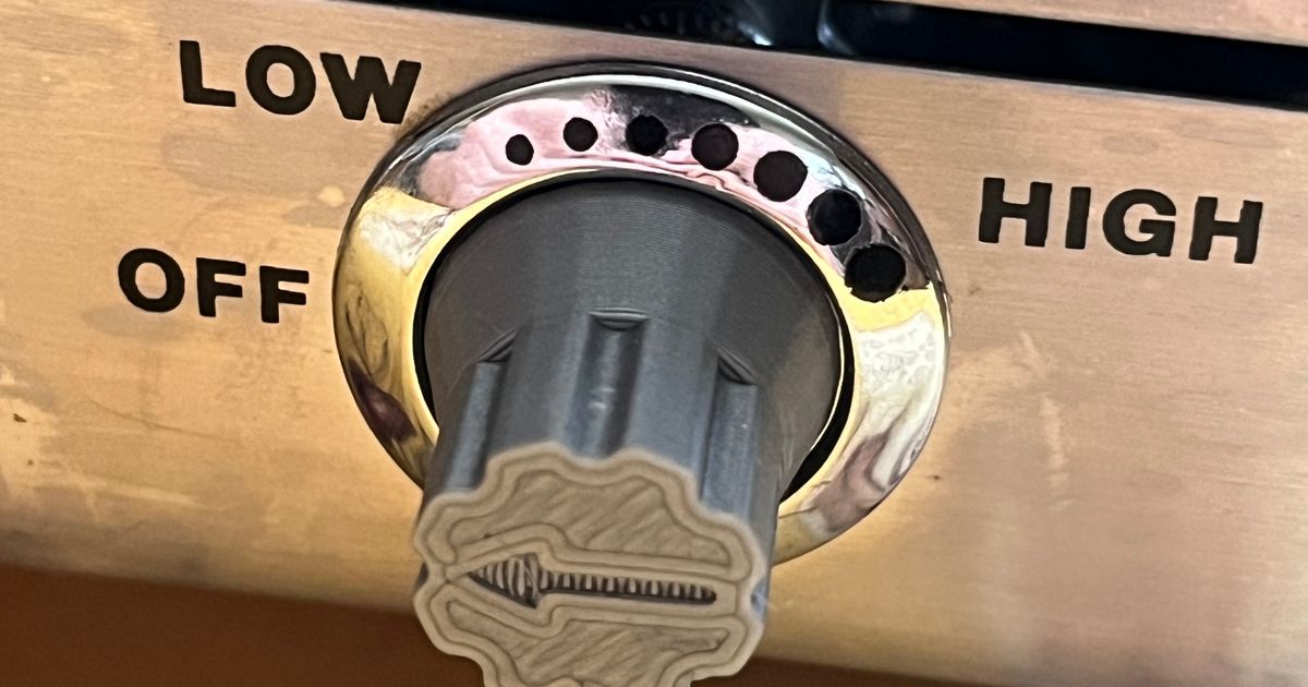 Cuisinart raclette grill replacement knob by MartinVezeau Download