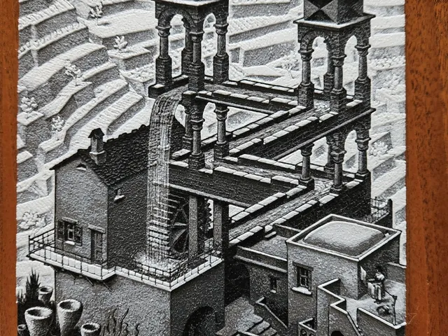 M. C. Escher's Waterfall - HueForge