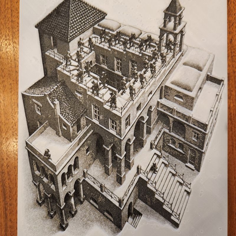 【未開封】ESCHER ASCENDING AND DESCENDING Ascending and Descending