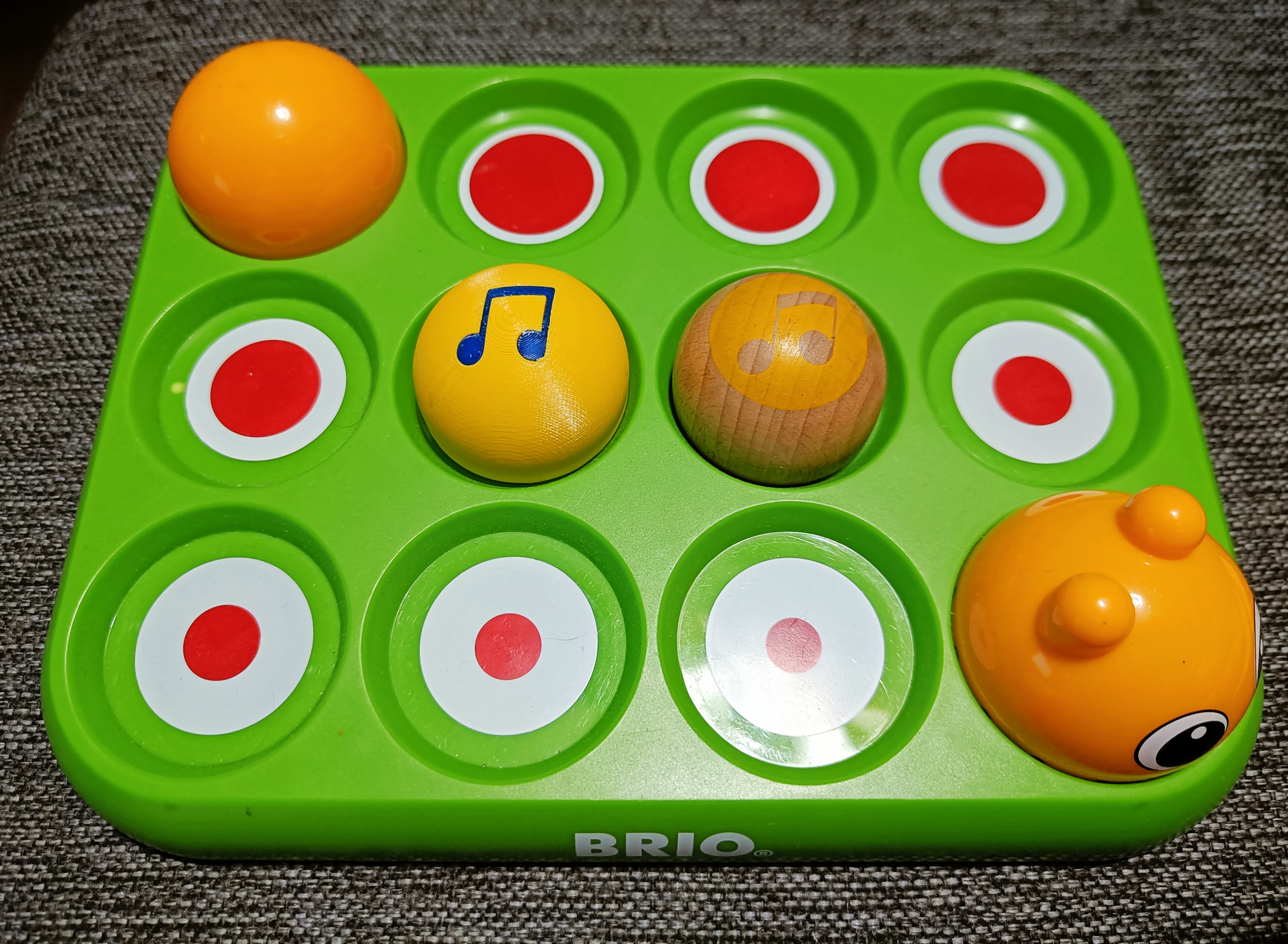 Brio Musical caterpillar note block
