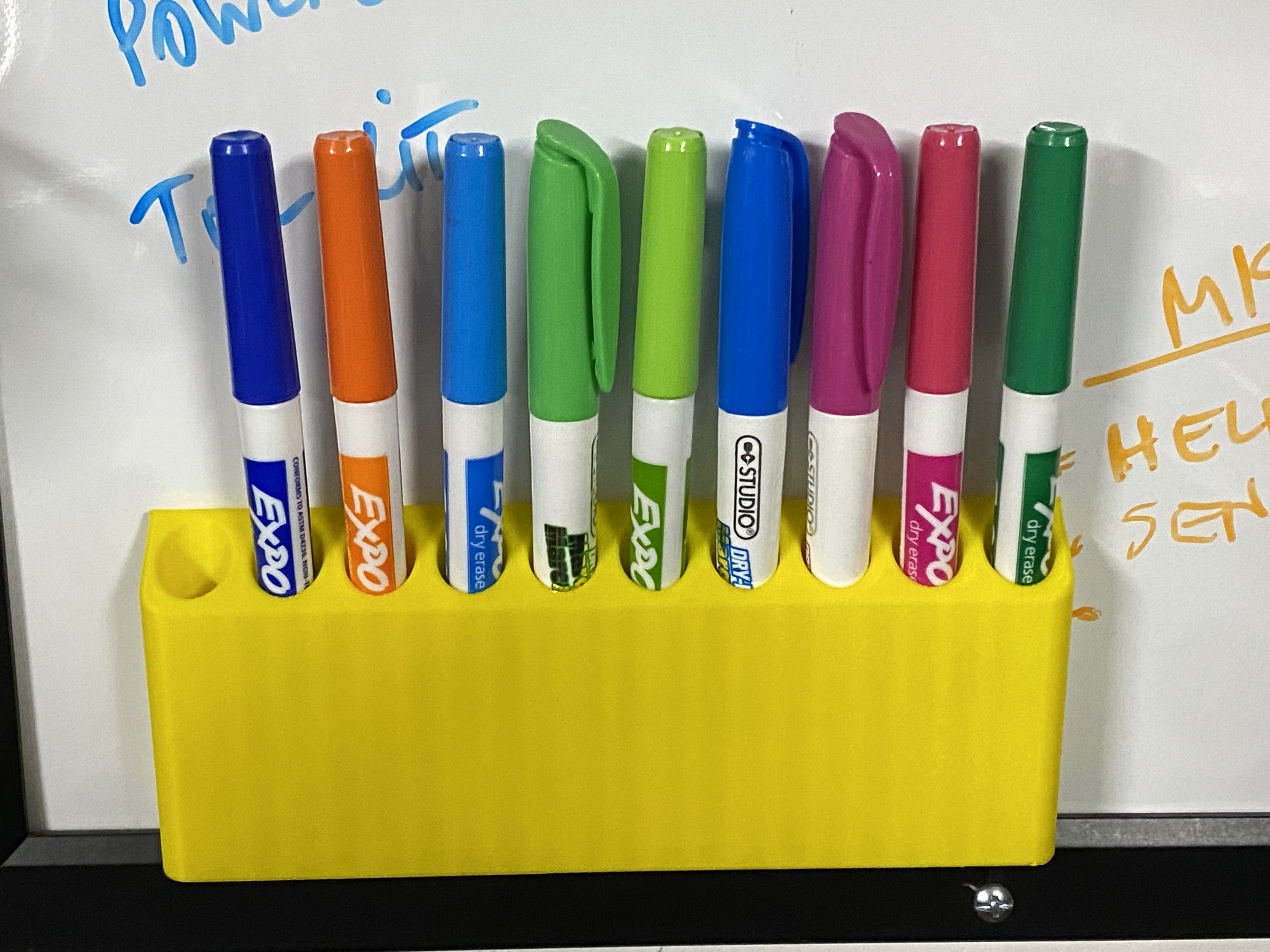 Marker Holder Dry Erase or Sharpies by Motoriley Download free STL