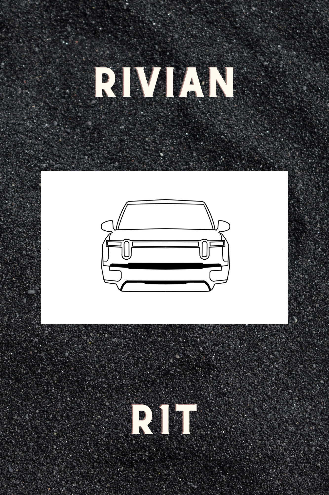 Rivian R1T Wall Art