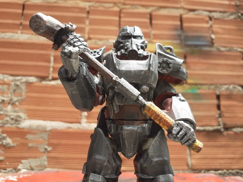 ARTICULATED WEST TEK T-60 POWER ARMOR ( FALLOUT 4