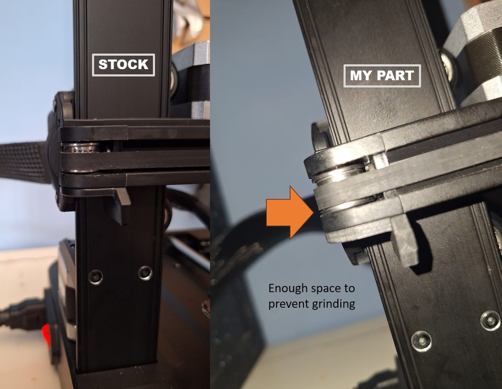 ENDER 3 V3 SE Grinding X / Y Belt Fix V1