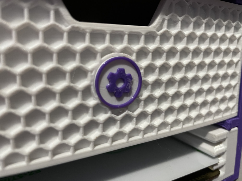 OpenSCAD Material Design Label Inserts