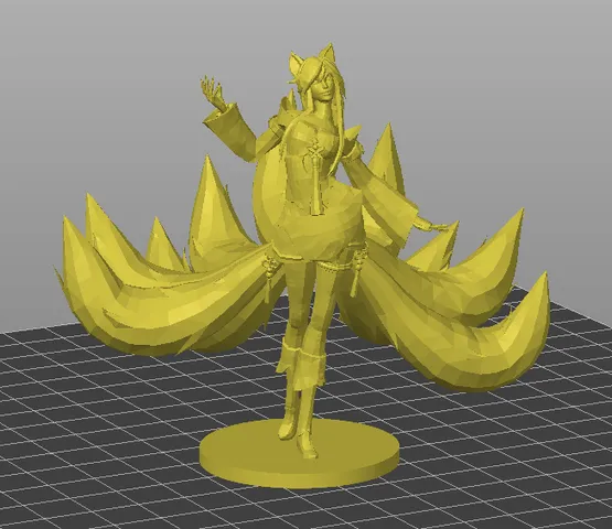 Ahri from League of Legends Figure (With Stand)