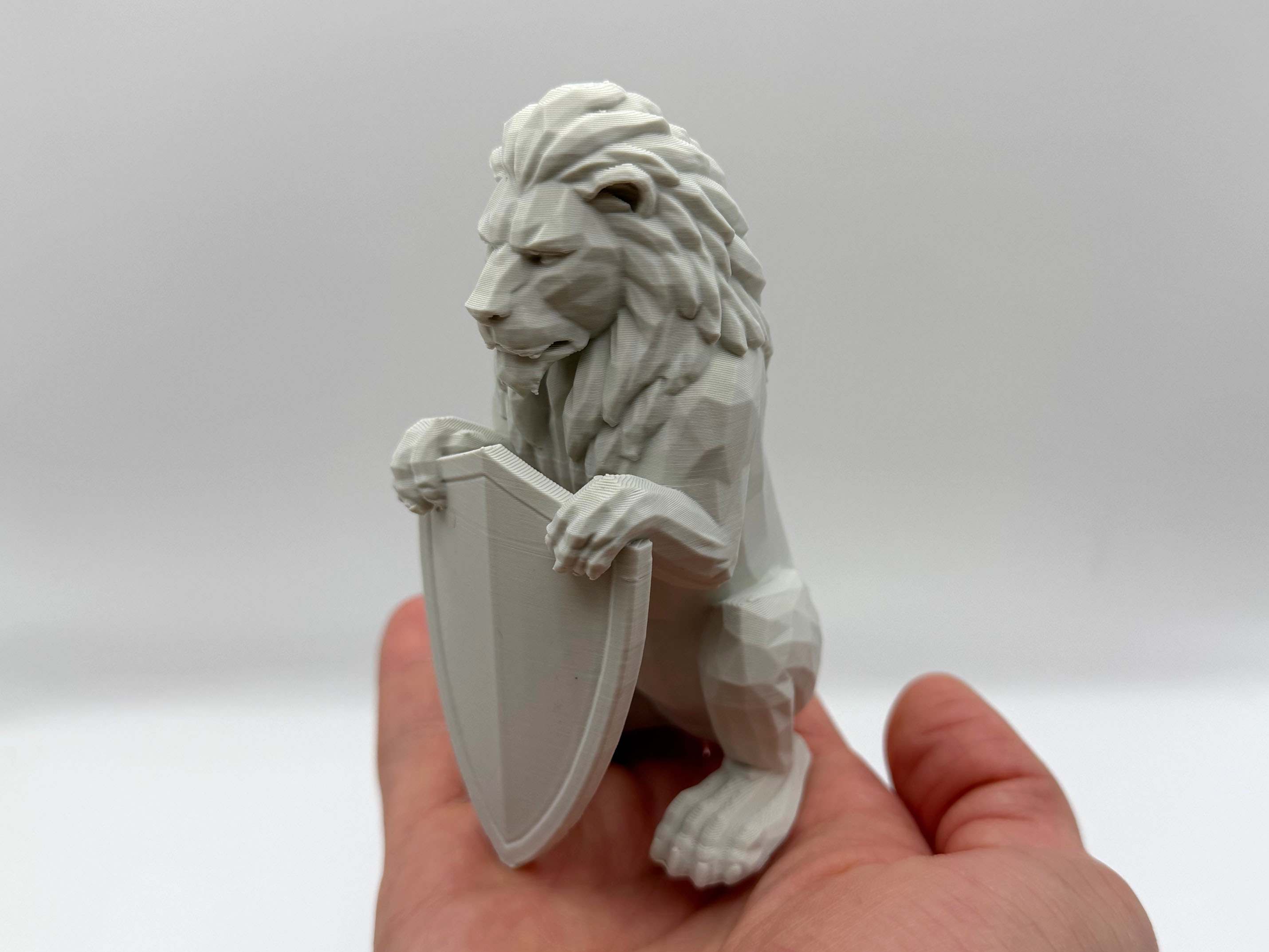 Lion Shield Guardian