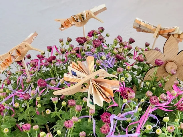 Hummingbird Money Gift