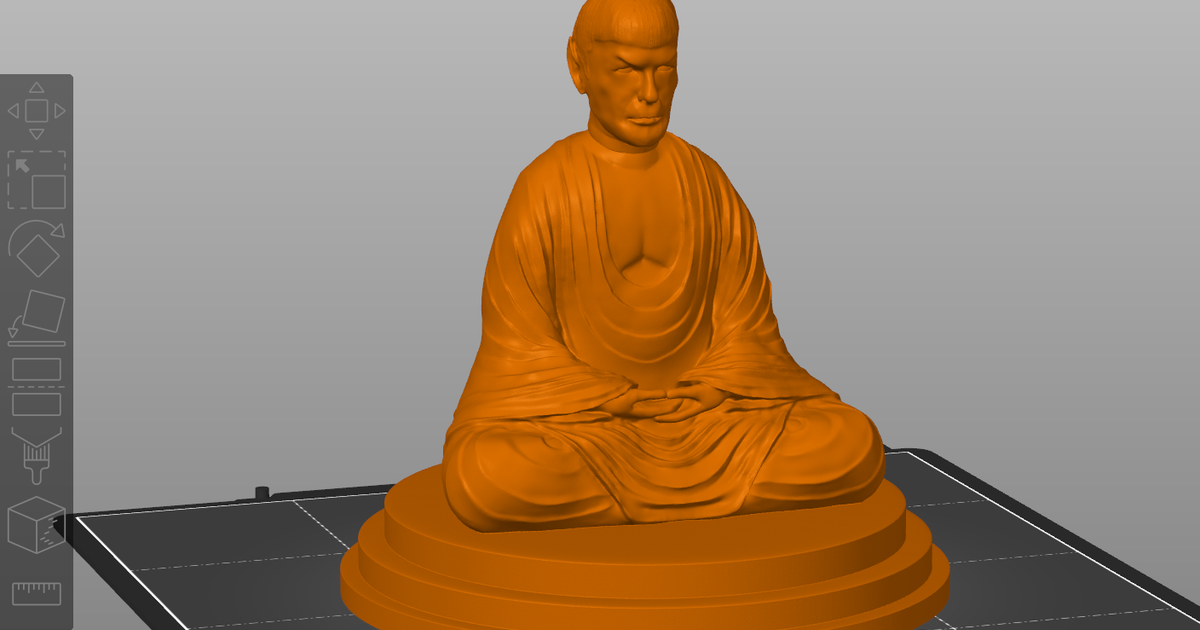 Spock Buddha Statue by harry_hood12 | Download free STL model