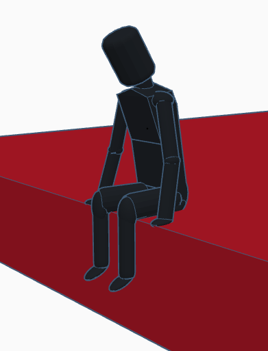 Sitting Man