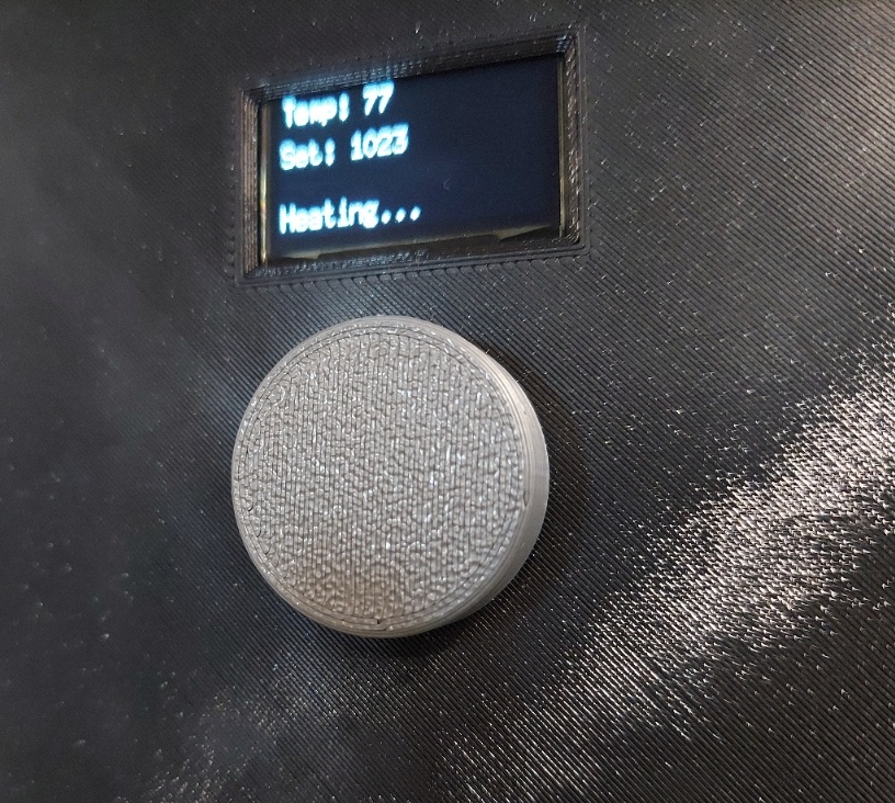 Knob with notch type D, diameter 6mm.