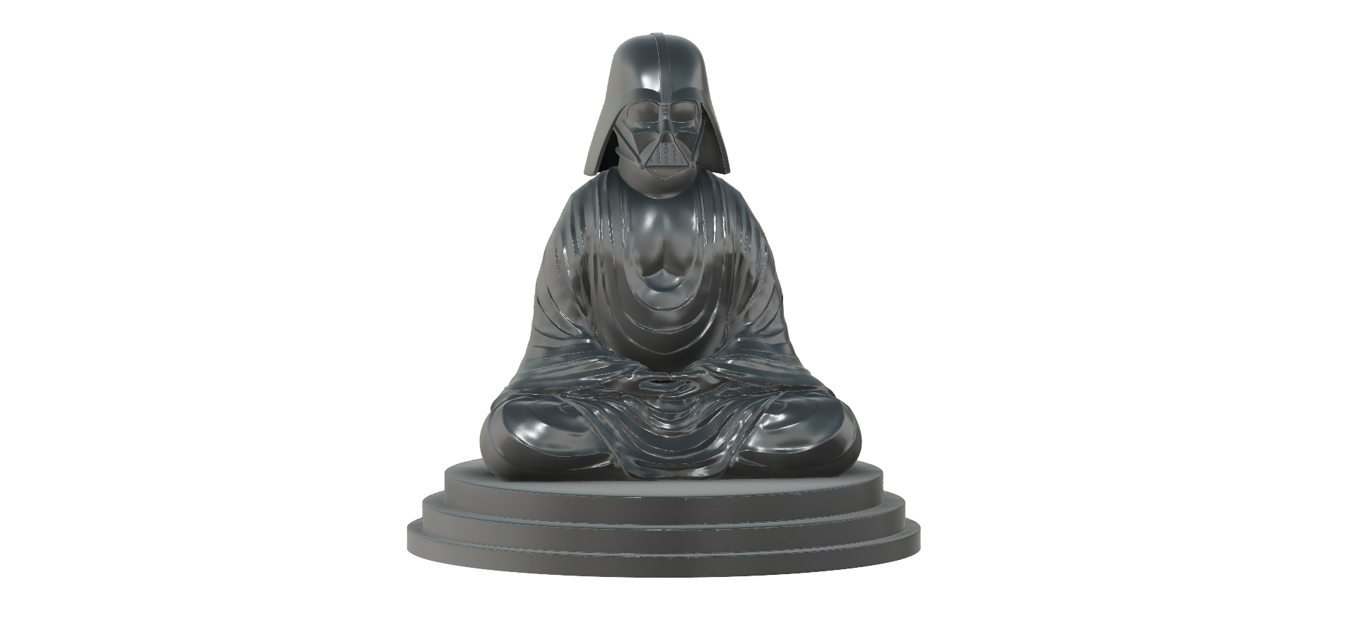 Darth Vader Buddha Statue