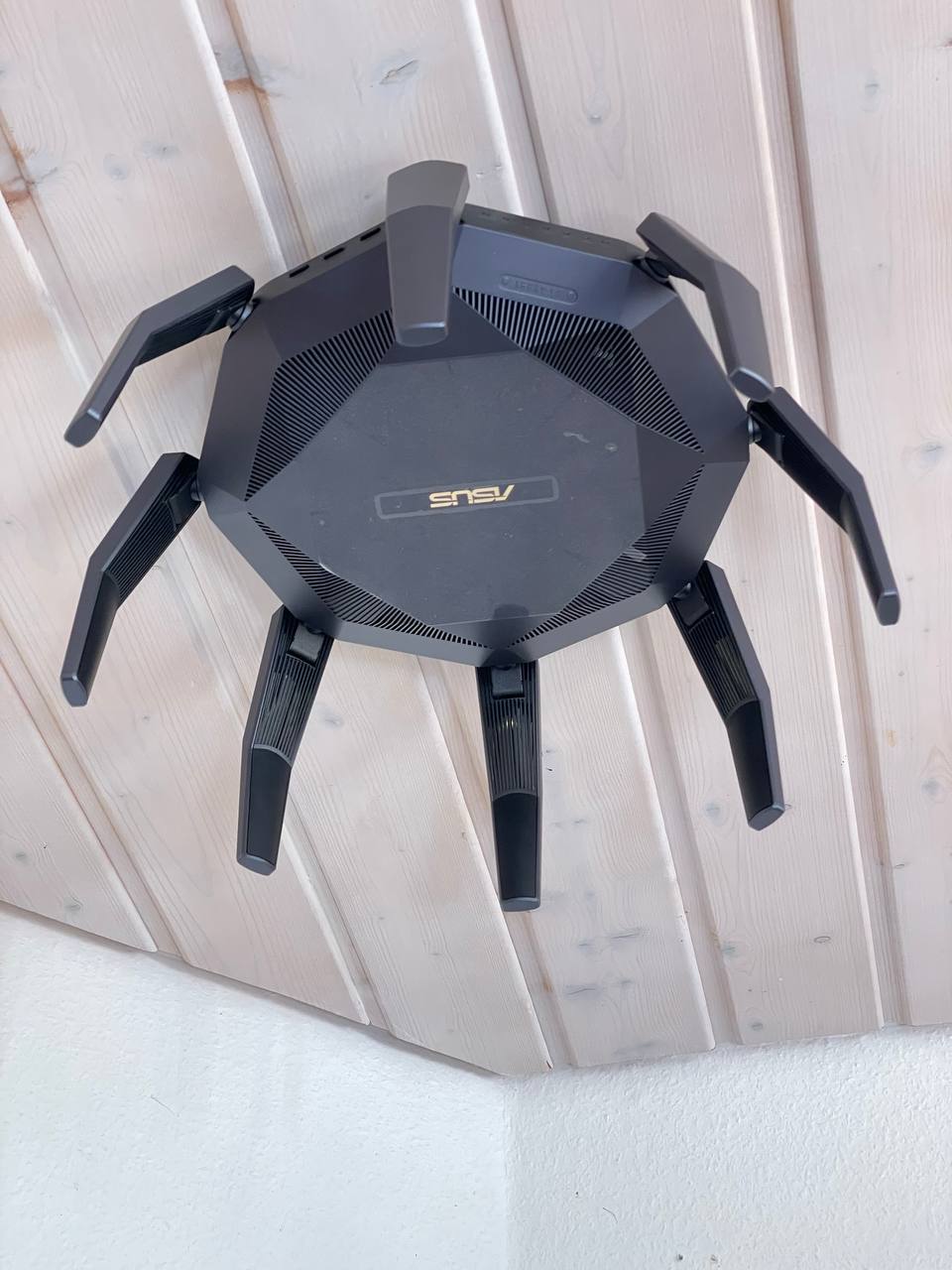 ASUS ROUTER WALL CEILING MOUNT BRACKET RTAX89X AX6000 Template by