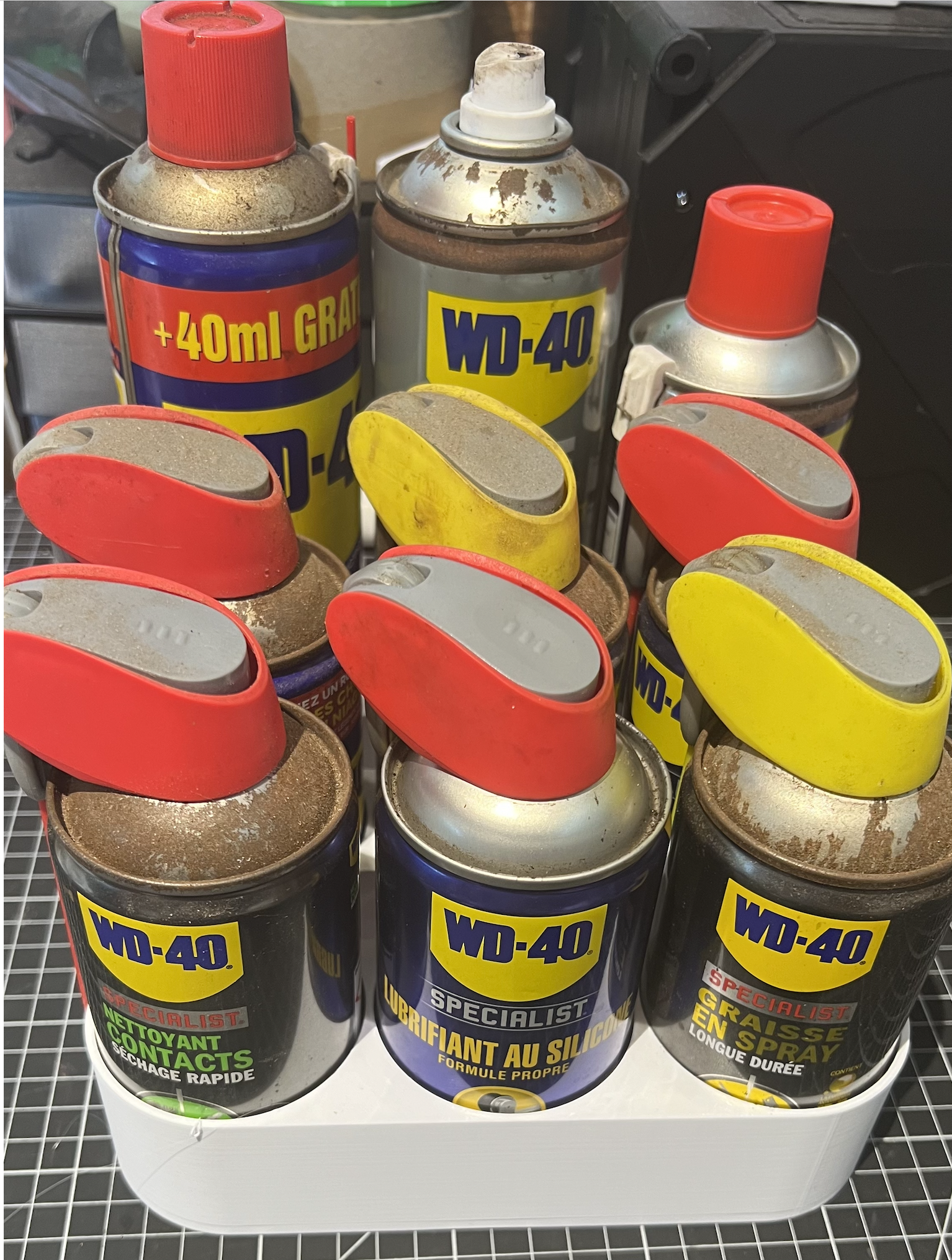 Cans Spray tray