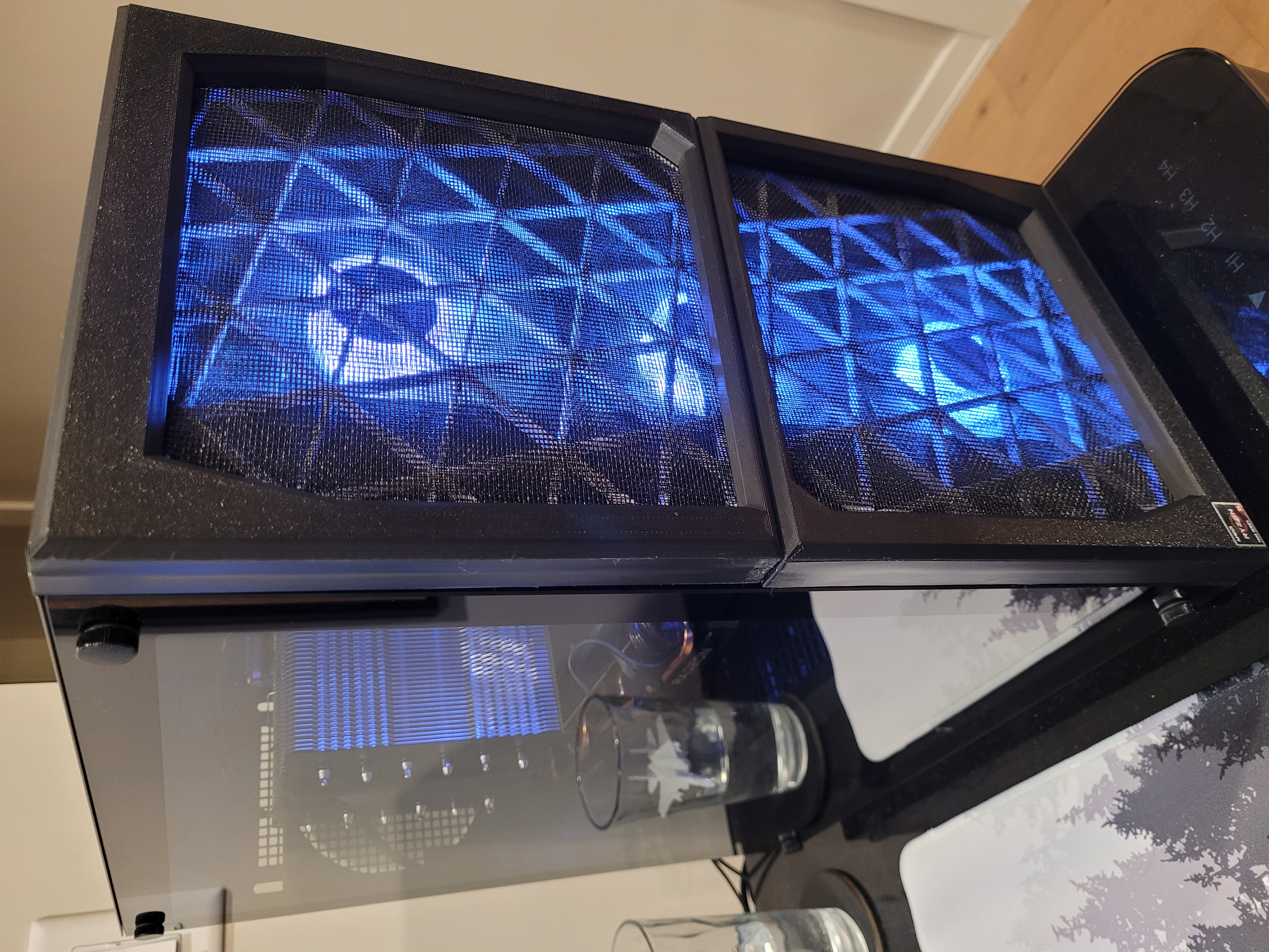 Customizable DeepCool CC360 PC case high flow mesh front panel